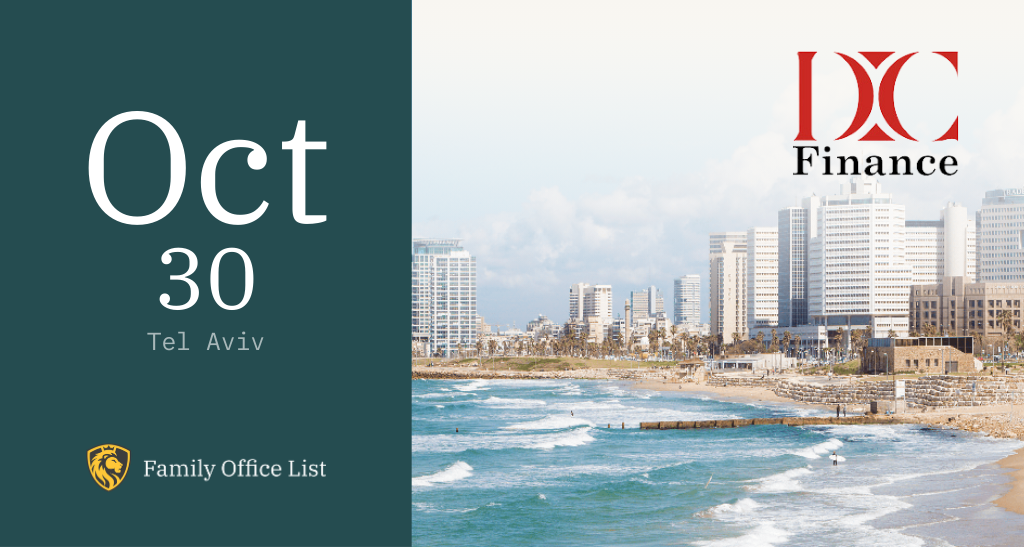 Banner for DC Finance: Tel Aviv Family Office Conference