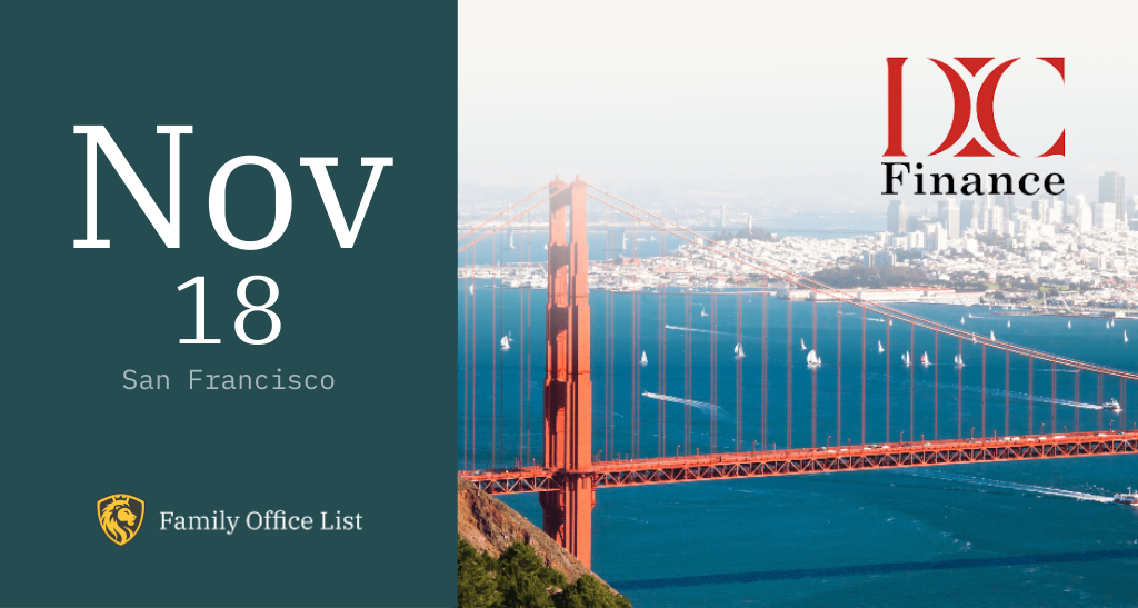 Banner of DC Finance: San Francisco Family Office Conference