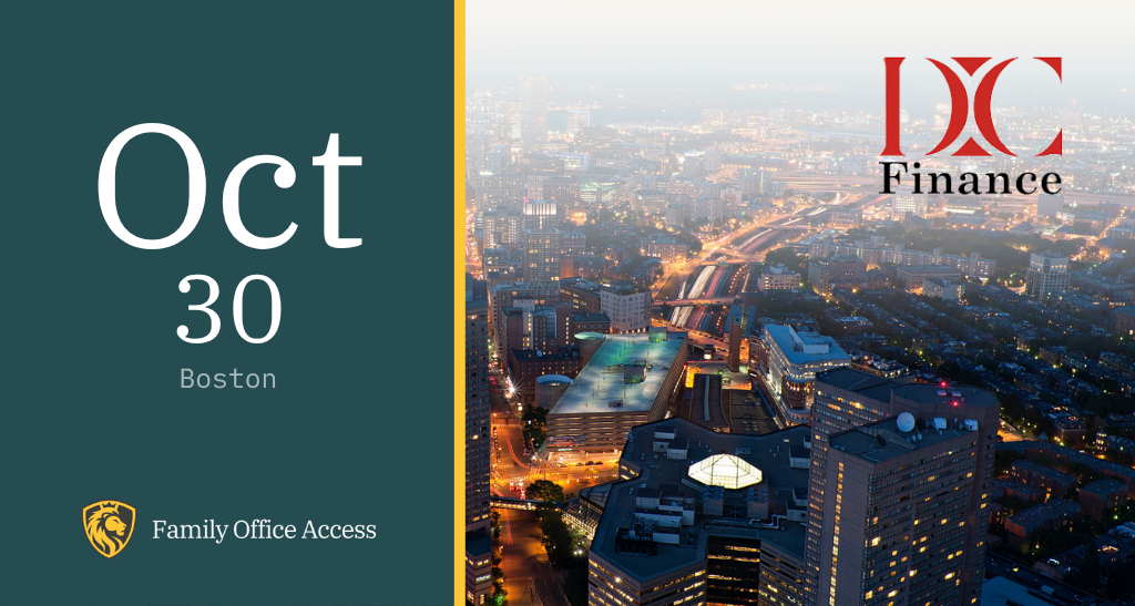 DC Finance: Boston Family Office Conference