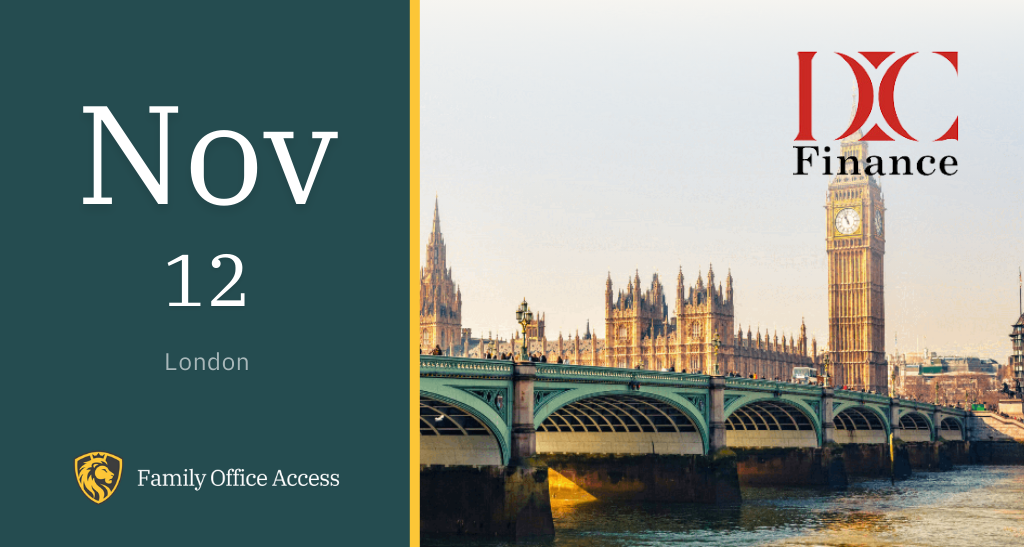 DC Finance: London Family Office Conference