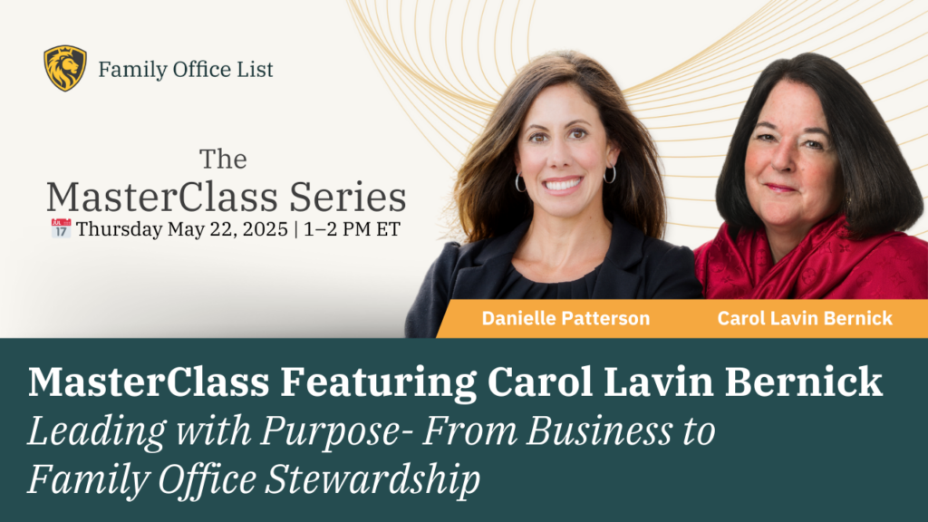 MasterClass Featuring Carol Lavin Bernick
