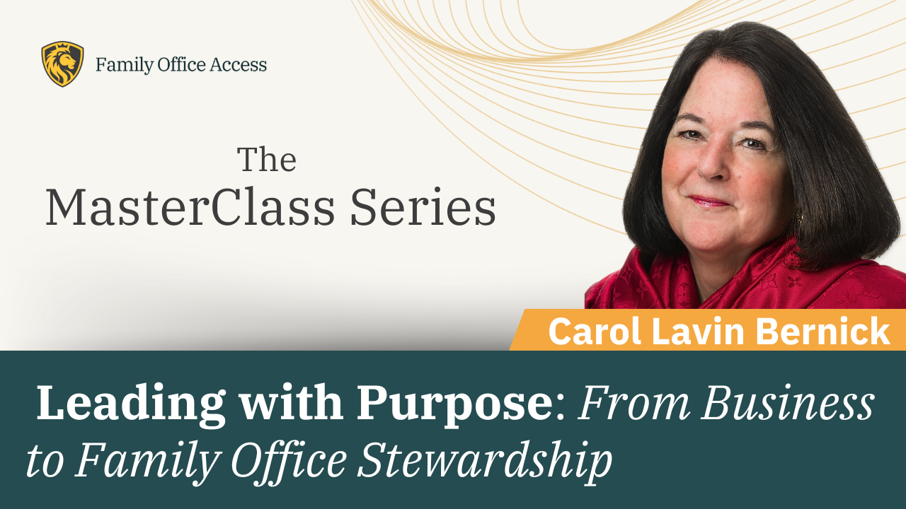 Carol Lavin Bernick: Leading with Purpose