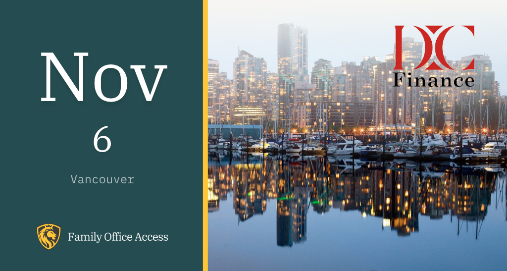 DC Finance: Vancouver Family Office Conference
