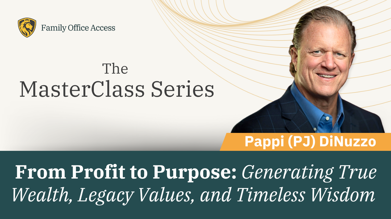 Papi DiNuzzo: Generating True Wealth & Timeless Wisdom
