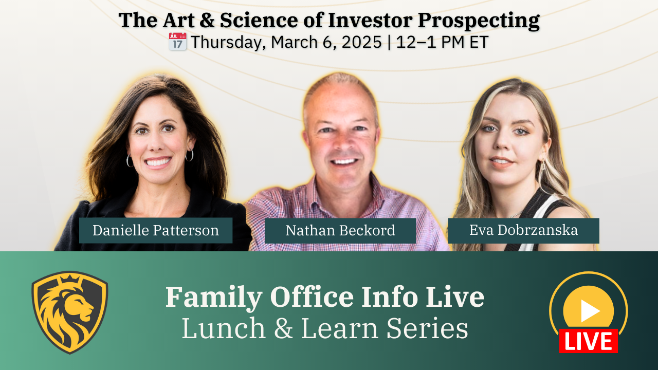 The Art and Science of Investor Prospecting