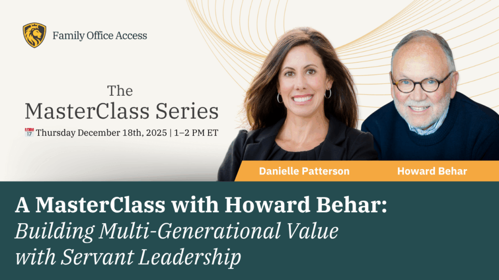 Building Multi-Generational Value with Servant Leadership