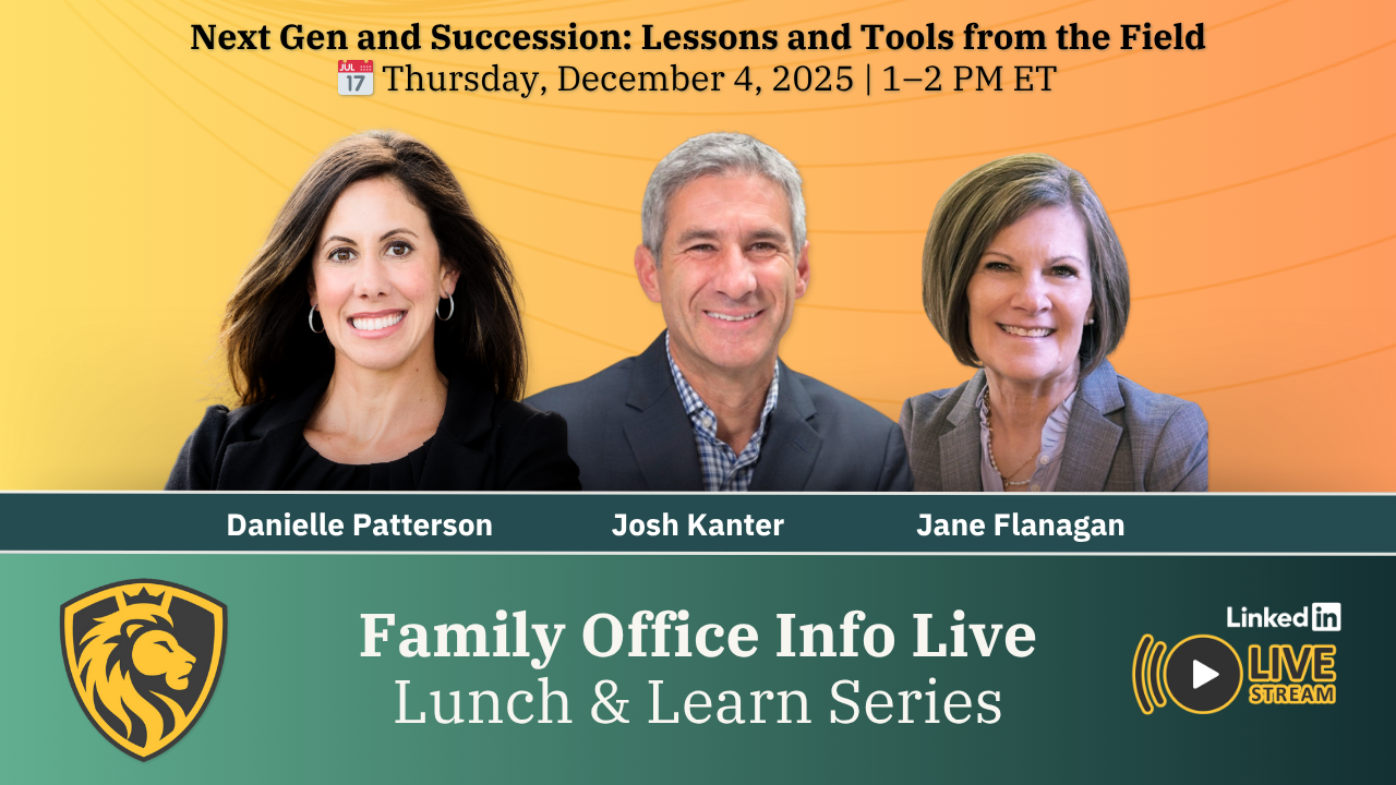 Next Gen & Succession: Lessons from the Field