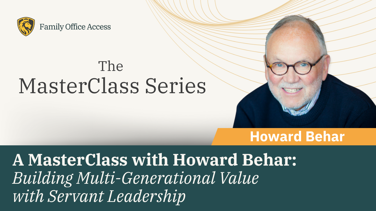 Howard Behar: Servant Leadership for Lasting Value