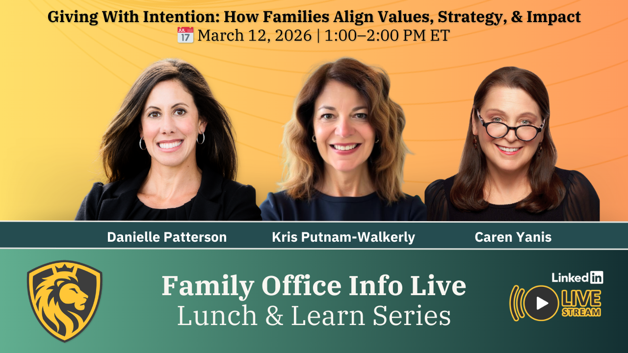 How Families Align Values, Strategy, & Impact