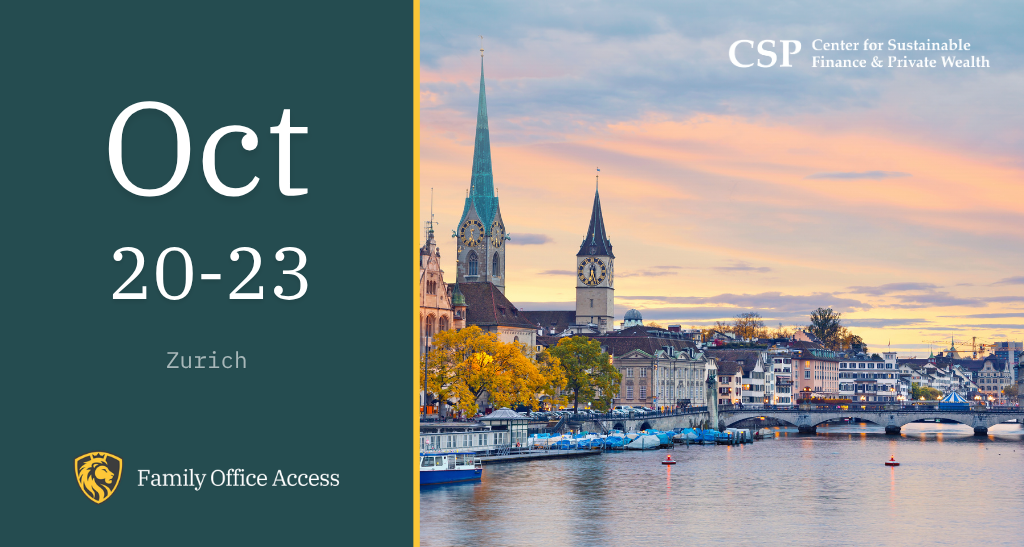 CSP: Impact Investing for the Next Generation